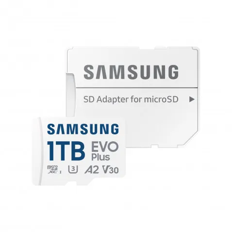 Samsung EVO Plus 2024 microSDXC 1TB MB-MC1T0SA/EU inkl.