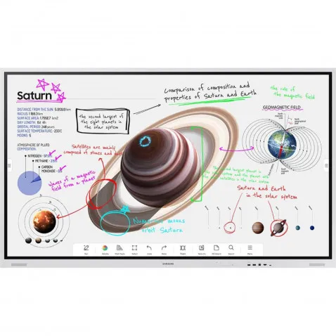 Samsung Flip Pro WM75B 75" UHD Touch LH75WMBWLGCXEN 16/7