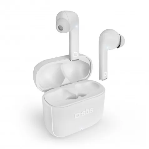 SBS Beat Free weiss TWS-Kopfhörer