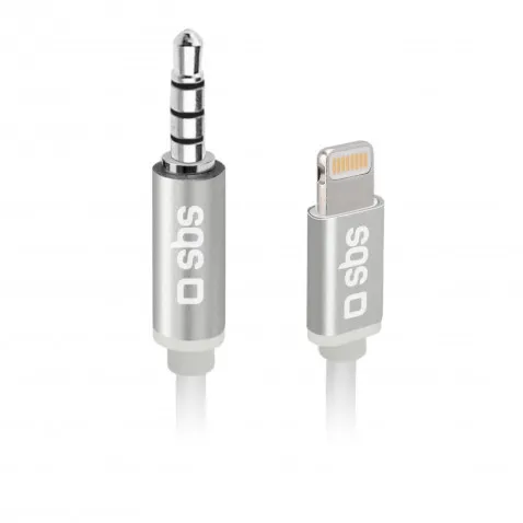 SBS Lightning - 3.5mm Klinke Adapter