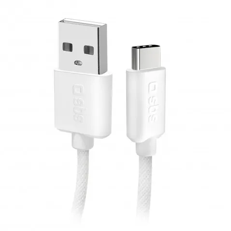 SBS USB-A auf USB-C Kabel weiss 1.5m