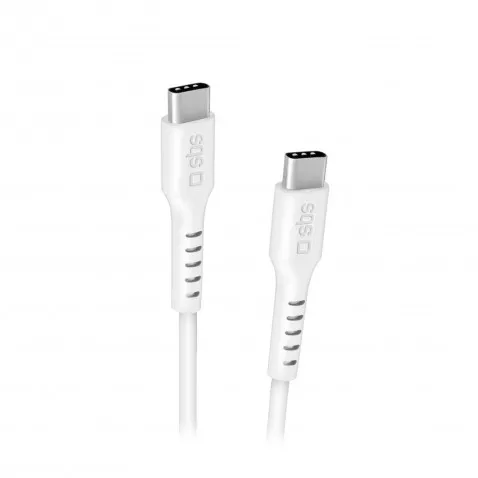 SBS USB-C auf USB-C Kabel weiss 1.5m