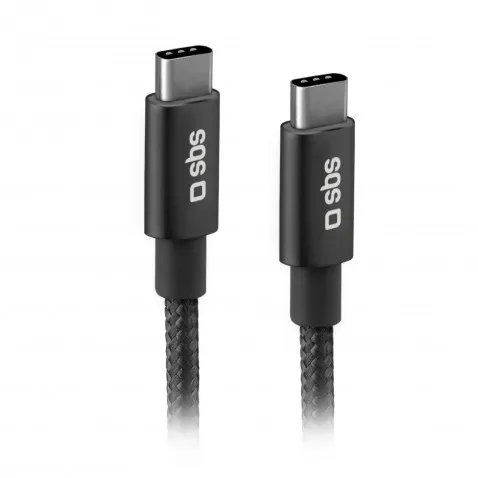 SBS USB-C / USB-C Kabel 1.5m schwarz