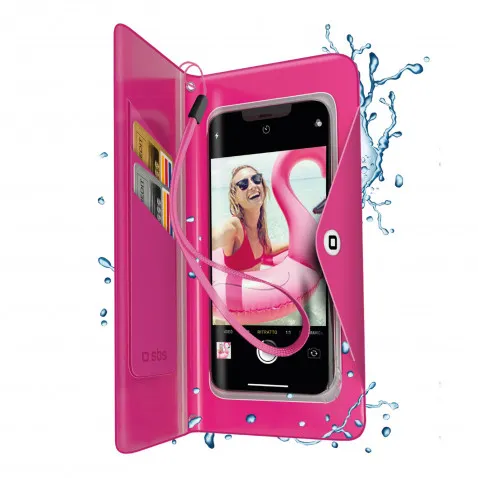 SBS Water Wallet universal pink