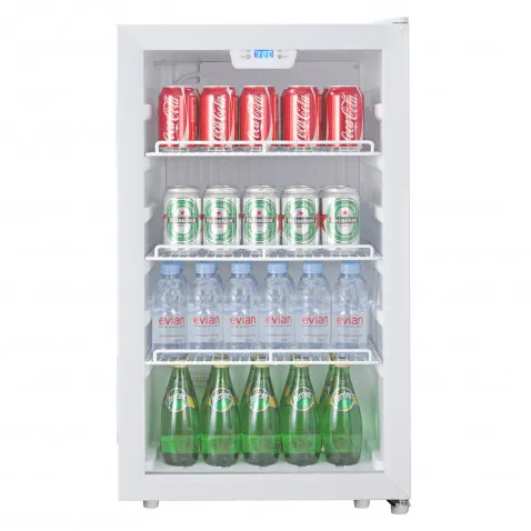 Silva G-KS 1696 Flaschenkühlschrank 92 Liter, Glastür,