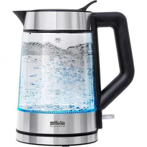 Silva Homeline KL-G 2007 Wasserkocher Glas 1,7 Liter,