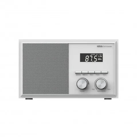 Silva Schneider Mono 1976 BT weiß FM Radio,