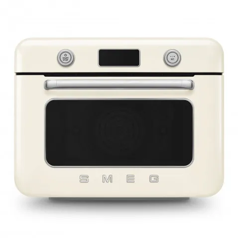 SMEG COF01CREU Tisch Dampfbackofen 50's Style, Creme,