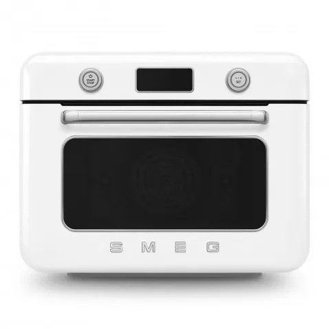 SMEG COF01WHEU Tisch Dampfbackofen 50's Style, Weiß,