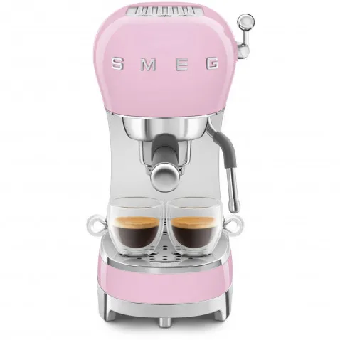 SMEG ECF02PKEU Espresso-Kaffeemaschine 50's Style,