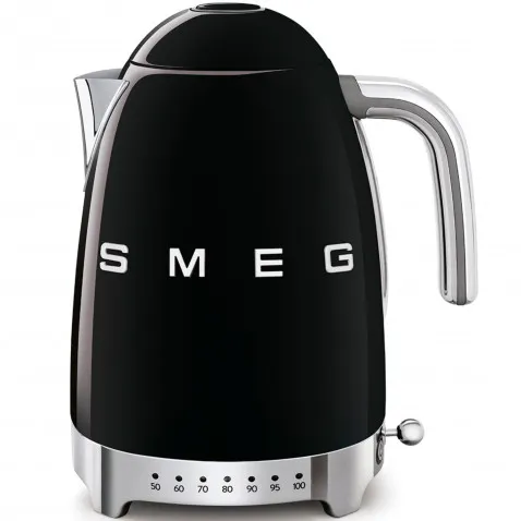 SMEG KLF04BLEU Wasserkocher, Regelbar 50's Retro Style,