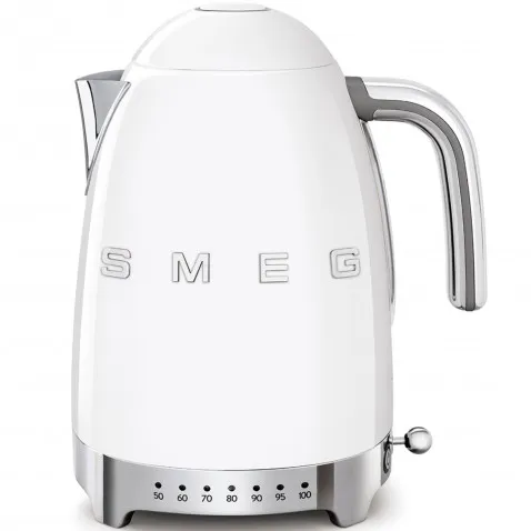 SMEG KLF04WHEU Wasserkocher, Regelbar 50's Retro Style,
