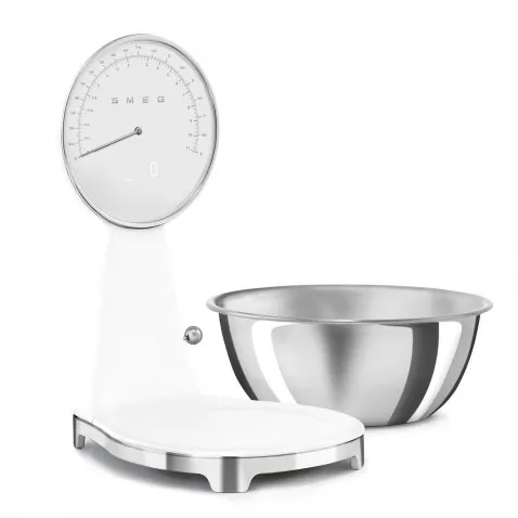SMEG KSF01WHWW Küchenwaage digital und analog,