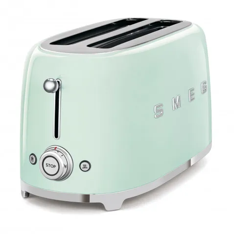 SMEG TSF02PGEU 2-Schlitz-Toaster Lang 50's Retro Style,