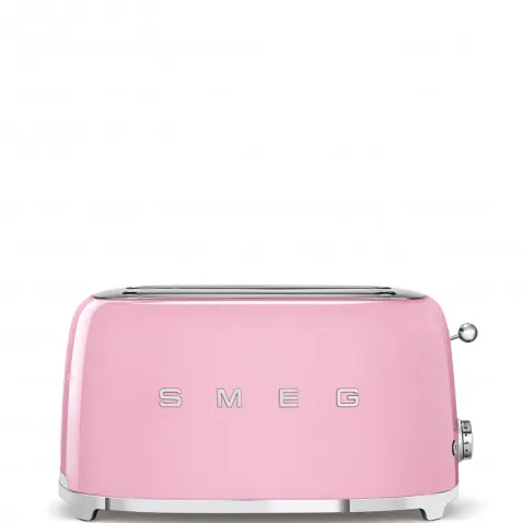 SMEG TSF02PKEU 2-Schlitz-Toaster Lang 50's Retro Style,