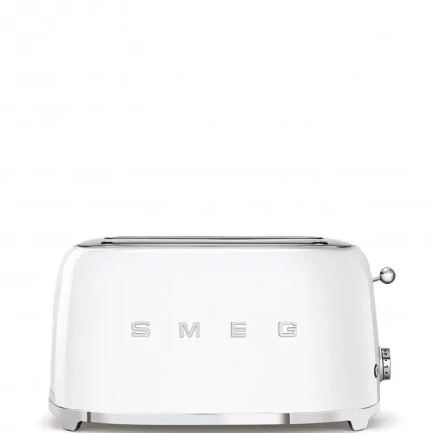 SMEG TSF02WHEU 2-Schlitz-Toaster Lang 50's Retro Style,