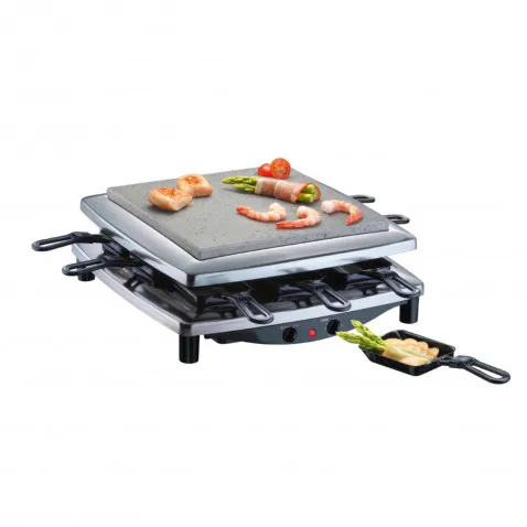 Steba RC3 plus chrom Raclette Grill 1450