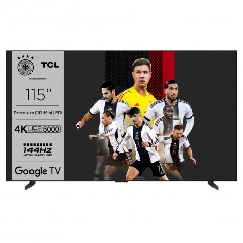 TCL 115X955 Max Premium QD-Mini LED TV 291 cm
