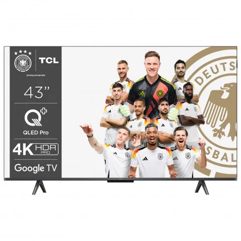 TCL 43T7B 4K QLED Google TV 108 cm