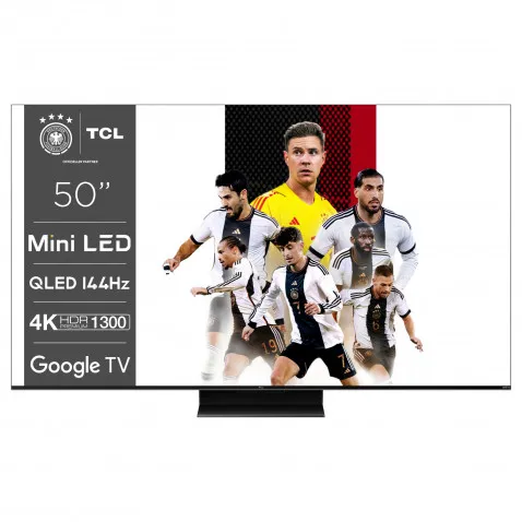 TCL 50C803 4K QLED Mini-LED TV 126 cm