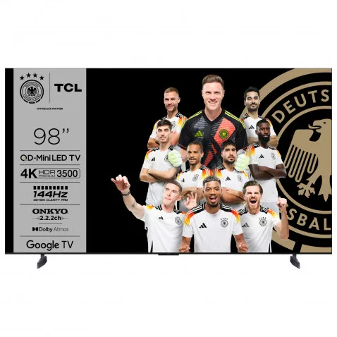 TCL 98C855 4K QD-Mini LED Google TV 248 cm