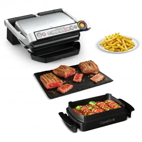 Tefal GC714D Opti Grill+ Snacking &