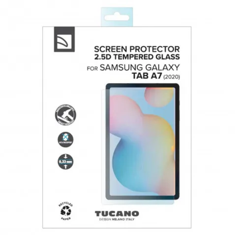 TUCANO Glas für Galaxy Tab A7 61604 DSPG SAM TAB