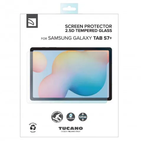 TUCANO Glas für Tab S7+ 12,4" 61600 DSPG SAM TAB