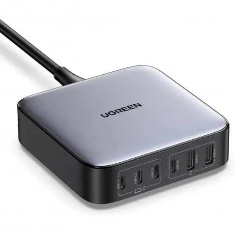 Ugreen Nexode 200W USB-C Ladegerät 6-Ports GaN
