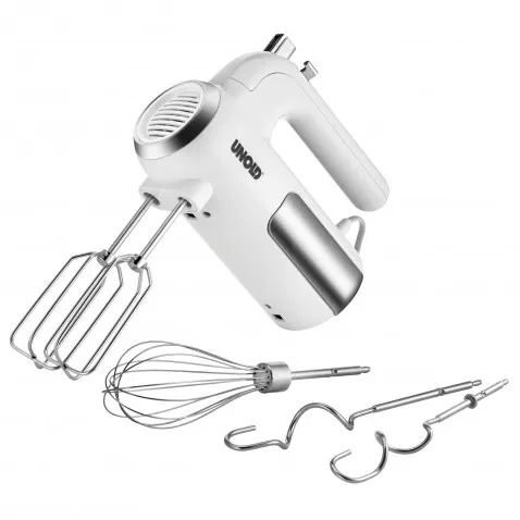 Unold Handmixer 3in1 weiß/edelstahl,