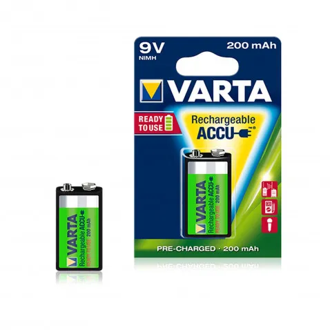 VARTA Akku 1x 9V Batterie 56722 101