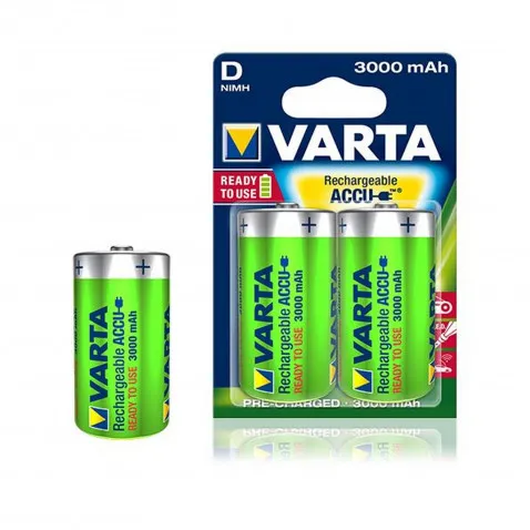 VARTA Akku 2xD 3000 mAh 56720 101