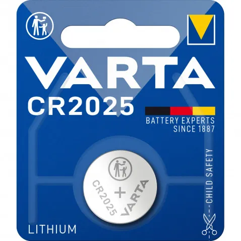 VARTA CR 2025 Batterie 6025 101