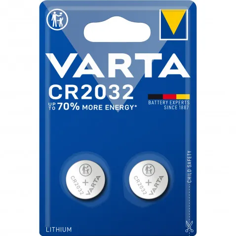 VARTA CR 2032 2x Batterien 6032 101