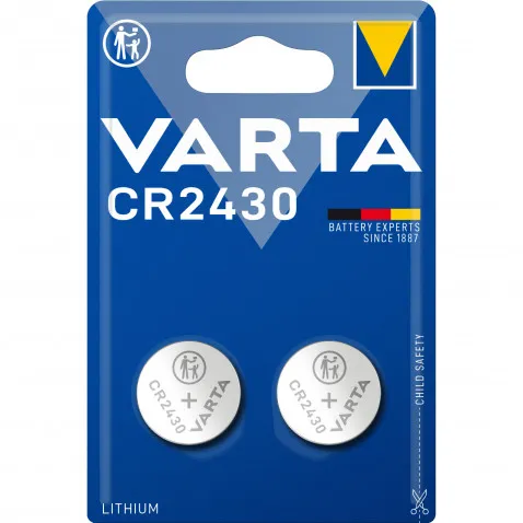 VARTA CR 2430 2x Batterie 6430 101