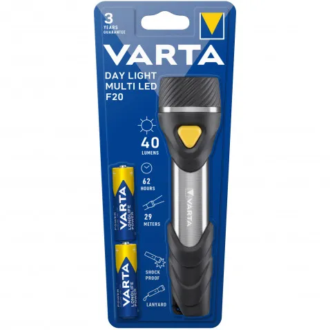 VARTA Day Light LED F20 2AA mit Batter 16632 101