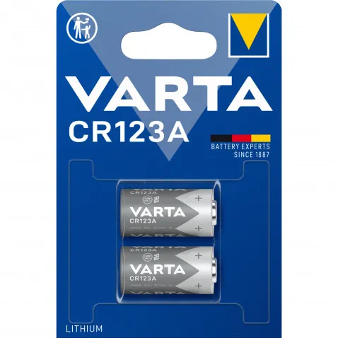 VARTA Lithium 2xCR123 Batterien 6205 301