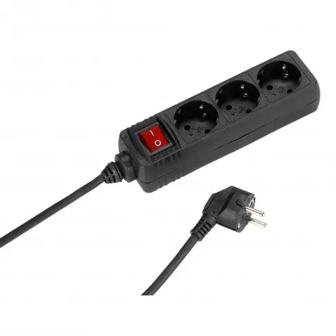 VIVANCO 3er Steckdosenleiste schwarz 1,4 VIVANCO 28257 ES3