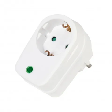 VIVANCO Überspannungsschutzadapter, weiß VIVANCO 21950 ÜSP