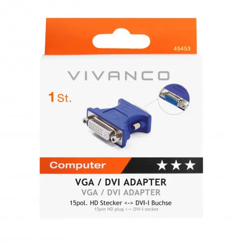VIVANCO DVI Kompaktadapter VIVANCO 45453 CA M