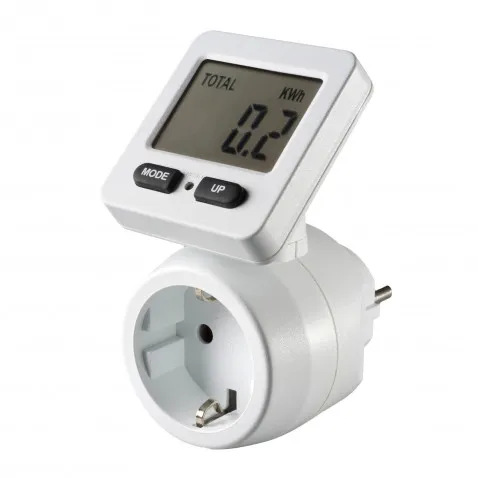 VIVANCO Energiekostenmessgerät 3680W Energiemessung