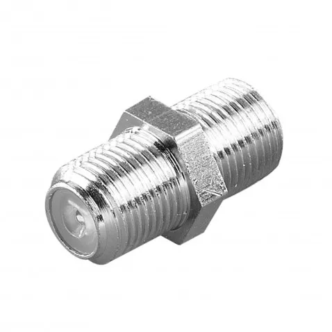 Vivanco F Doppelbuchse, 2 Stk. Verbinder F