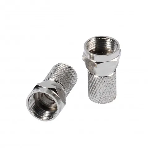 Vivanco F Stecker, 8mm, 2 Stk.