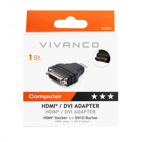 VIVANCO HDMI Kompaktadapter VIVANCO 45454 CA M