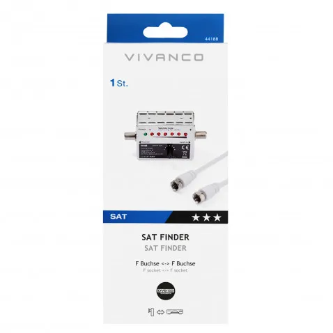 VIVANCO SAT-Finder LED Anzeige und Ton VIVANCO 44188 STM