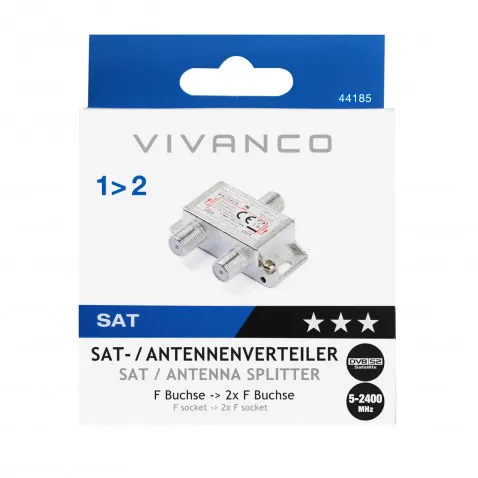 VIVANCO SAT-/Universal-Antennenverteiler VIVANCO 44185 STS