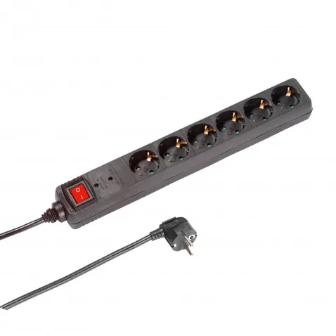 VIVANCO Steckdosenleiste 6 Fach 1,4 m Strom