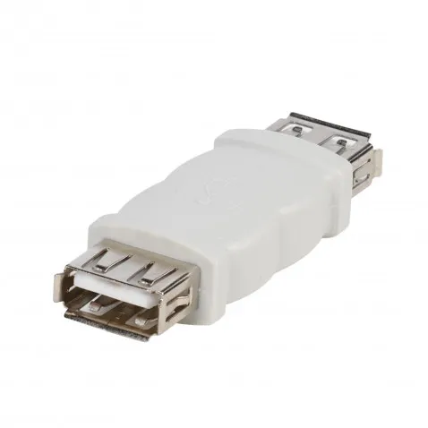 Vivanco USB-A auf USB-A 1:1 Adapter zum Verbinden von