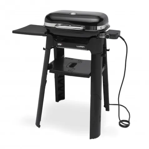 Weber Lumin Compact Elektrogrill black, 91010879 mit