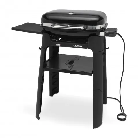 Weber Lumin Elektrogrill mit Stand black,